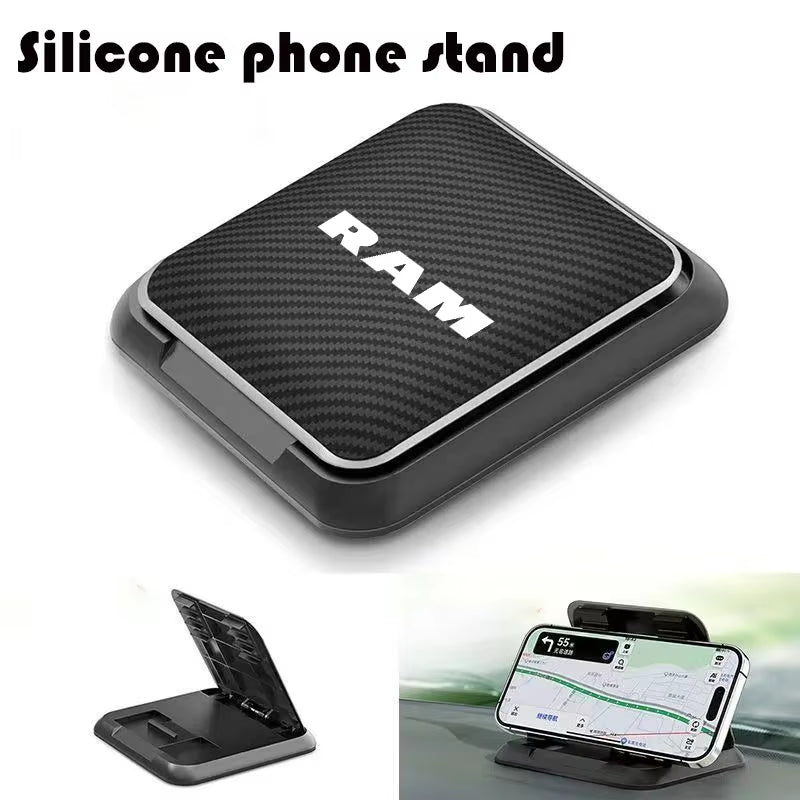 Car Phone Holder GPS Navigation Dashboard Phone Holder Stand for RAM SRT 1500 2500 3500 Car Accessories
